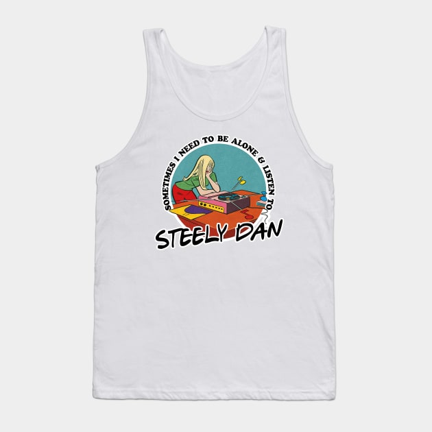 Steely Dan / Music Obsessive Fan Design Tank Top by DankFutura